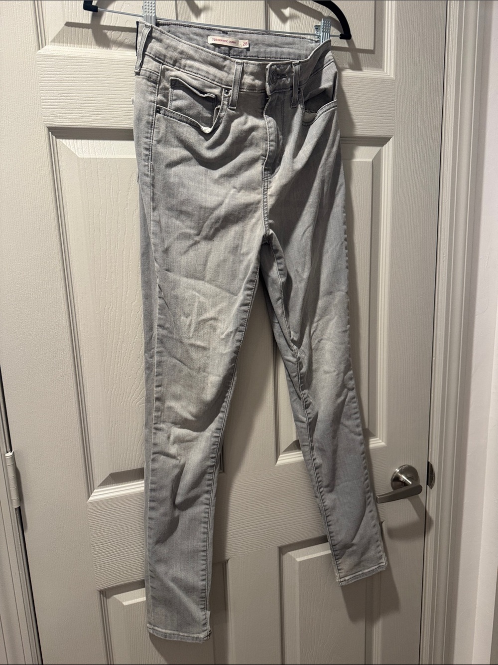 Levi's Light Gray Women's Skinny Jeans